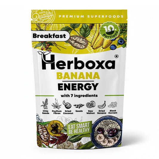 Banana Energy - healthy "fast food" breakfast mix