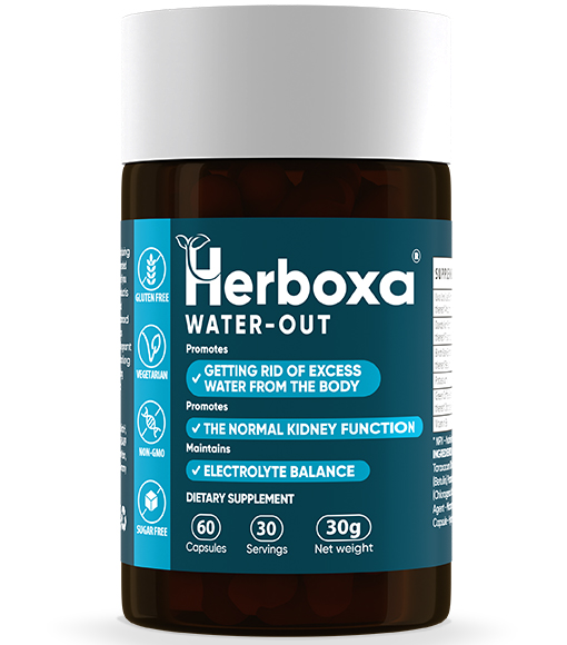 Herboxa® WATER-OUT | Natural Diuretic Supplement