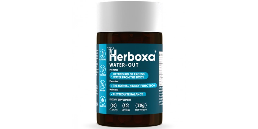 Herboxa® WATER-OUT | Natural Diuretic Supplement